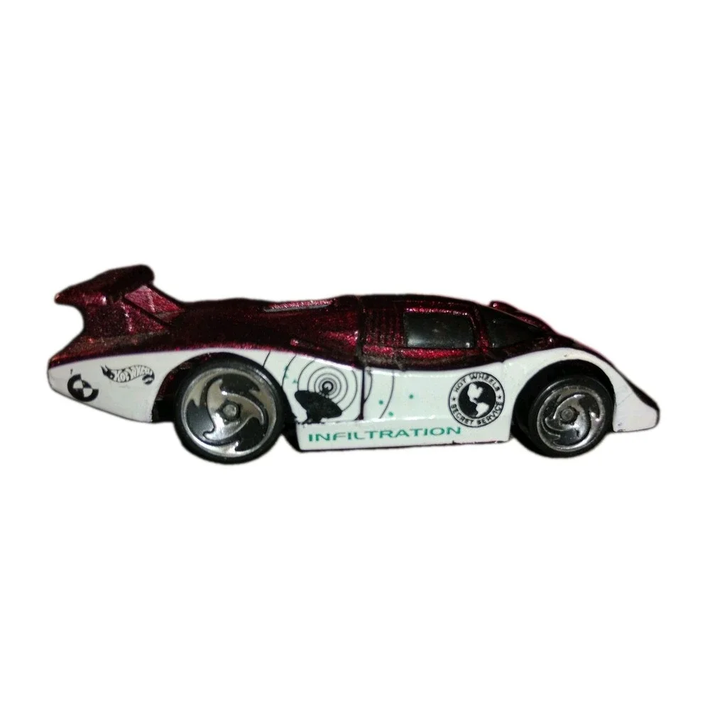 Vntg‎ 1983 Hot Wheels Red Secret Service Infiltration Vehicle, Back Half Pops-up